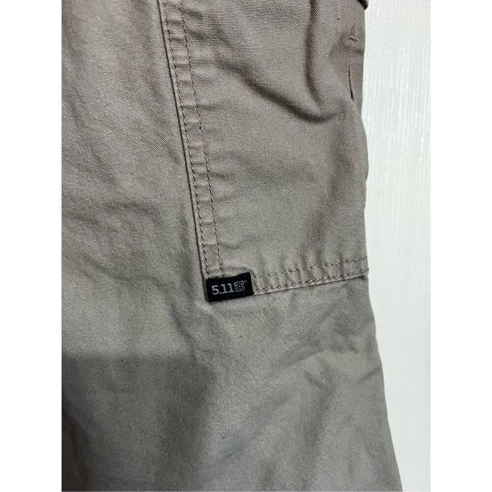 511 Tactical Cargo Pants Mens Size 32 Beige Cotton‎ Outdoor Rugged Camping